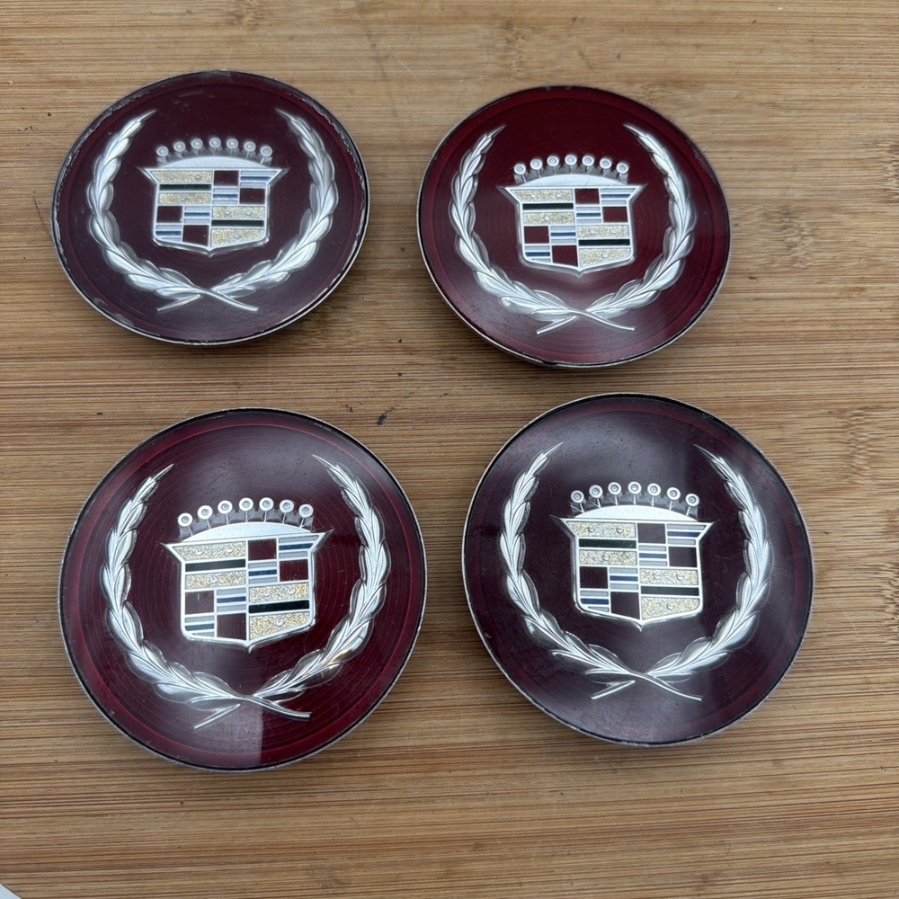 1986-1988 Cadillac Deville Seville Eldorado 3.5" Wheel Center Cap Emblem OEM - B